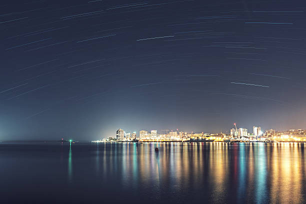 istock Spinning over the City 471895083