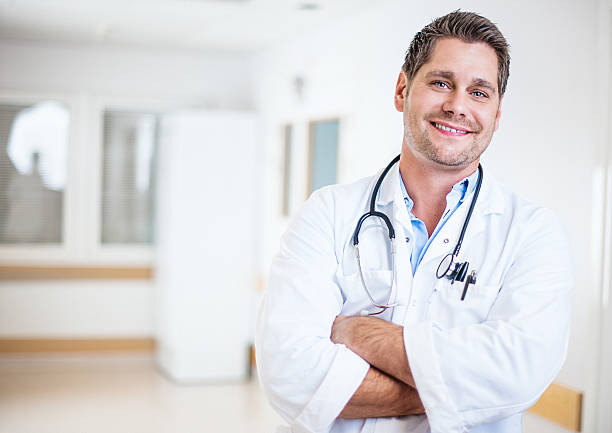 istock Doctor in hospital corridor 471896543