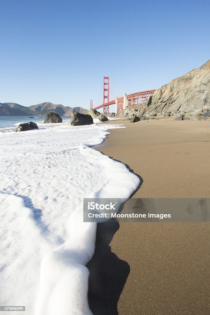 Ponte Golden Gate em São Francisco, Califórnia - Foto de stock de Arquitetura royalty-free