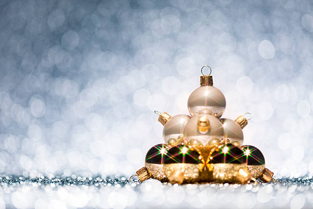 istock Christmas Baubles - Decoration Glitter Bokeh Winter Gold 471896621