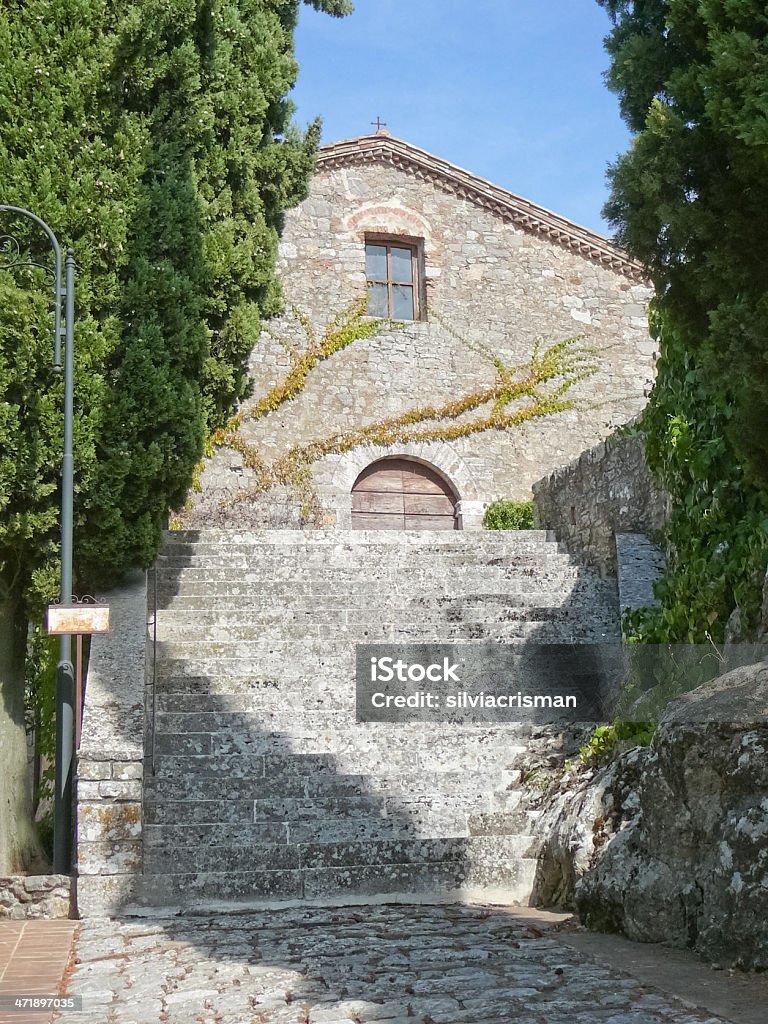 Rocca di Castiglione Orcia, Italie - Photo de Architecture libre de droits