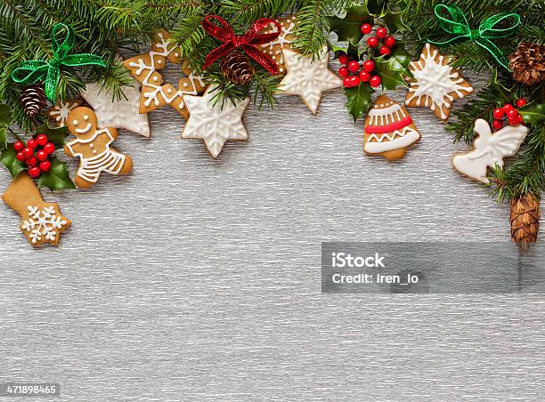 Weihnachten Silber Hintergrund Stockfoto und mehr Bilder von Ast - Pflanzenbestandteil - Ast - Pflanzenbestandteil, Band, Baum