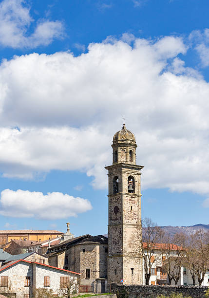 istock bell tower in the blue sky 471901306