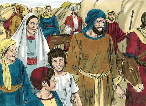 istock Mary and Joseph Leave Jerusalem 471901605