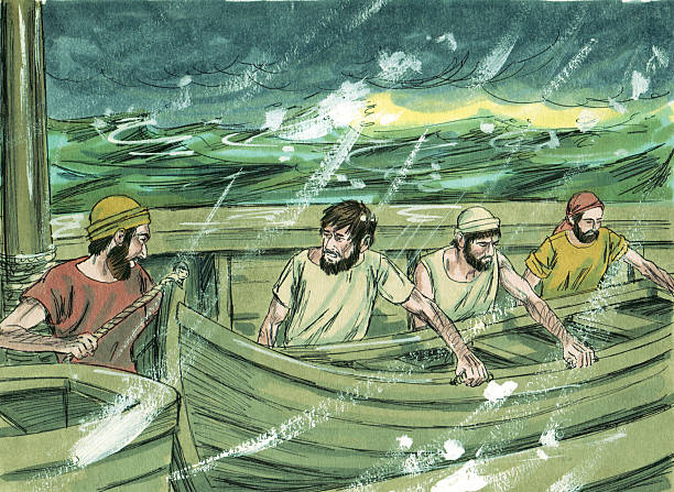 istock Crew and Lifeboats 471901719