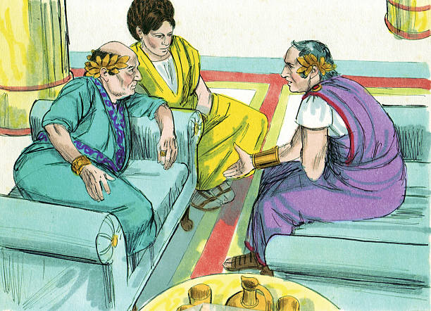 istock King Agrippa, Bernice, and Fesus 471901773