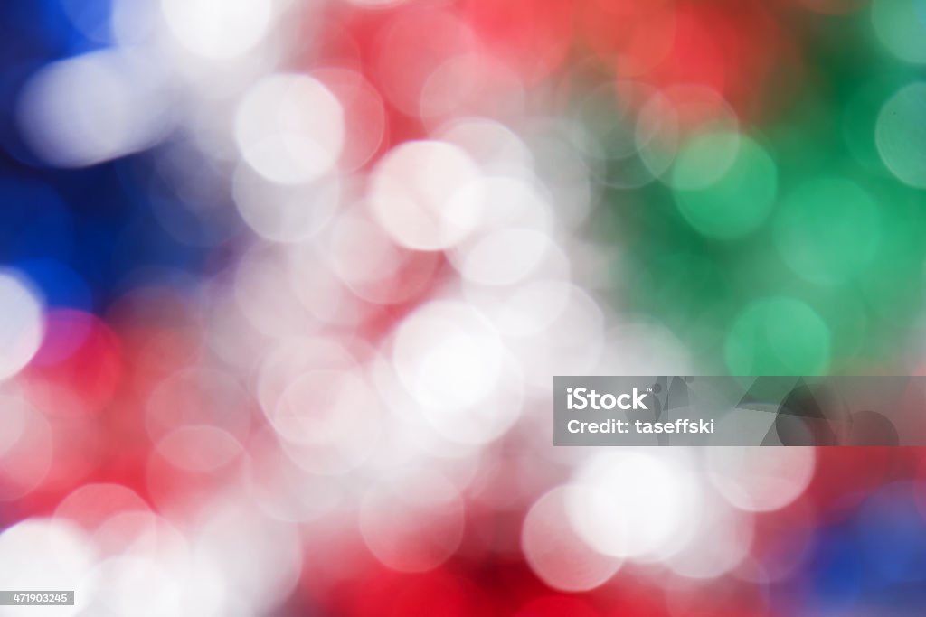 Red, white, green and blue circle background Red, white, green and blue circle background , bokeh, abstract backgroundRed, white, green and blue circle background , bokeh, abstract background Abstract Stock Photo