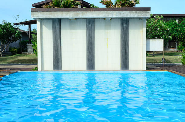 istock wall fall curtain in the swimming pool 471905037