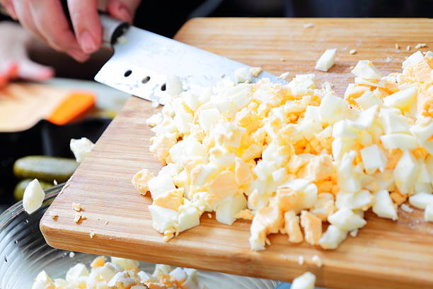 istock Preparing russian traditional salad Olivier 471905066