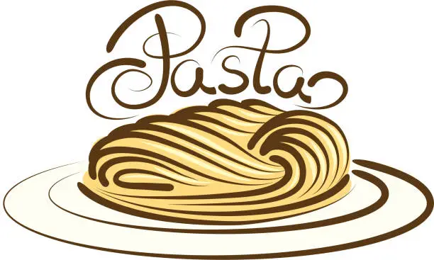 Vector illustration of Vector Pasta