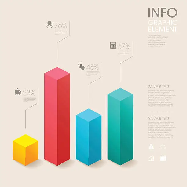 Abstract Bar Graph Free Free 3d bar graph chart illustrations | Download free stock images ...