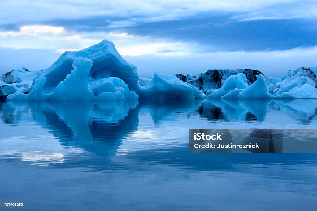 Laguna Jokulsarlon Islândia - Foto de stock de Azul royalty-free