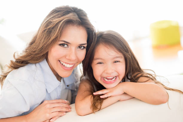 istock Mother and daughter looking happy 471906358