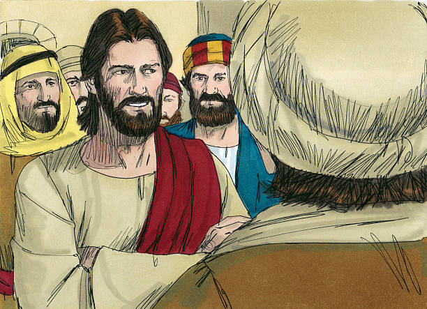 istock Tax Collector Approaches Jesus 471907565