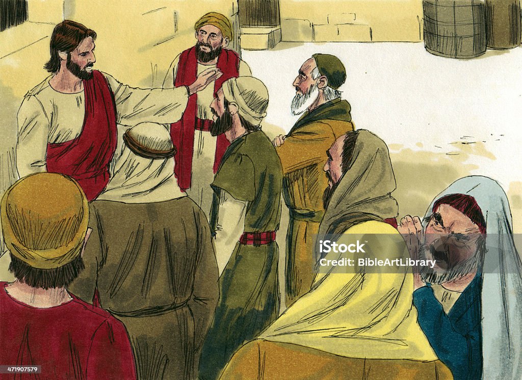 Parable Teaching Jesus Teaching Parable Stock Photo - Download Image Now - Jesus Christ ...
