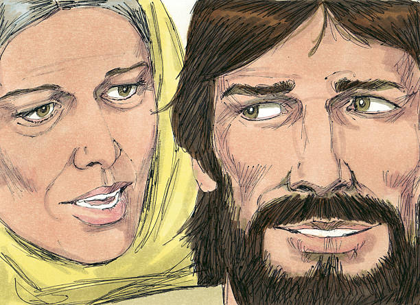 istock Mary and Jesus At Wedding 471907641
