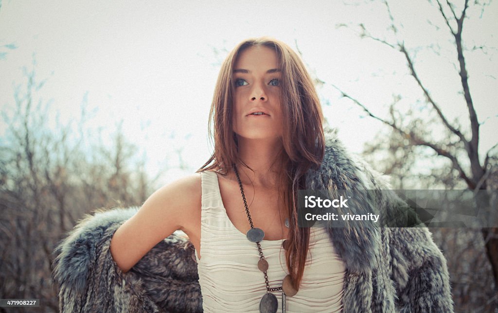 Bohemian Beauty - Lizenzfrei Eine Frau allein Stock-Foto