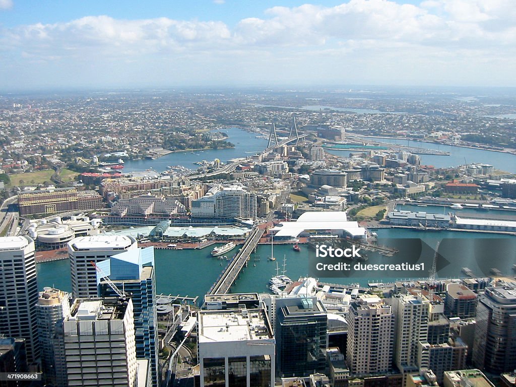 Veduta aerea di Sydney, Australia - Foto stock royalty-free di Architettura