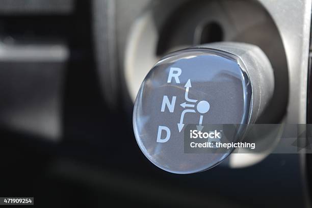 Hybrid Car Gear Lever Stock Photo - Download Image Now - Gearshift, Electric Car, Gear - Mechanism