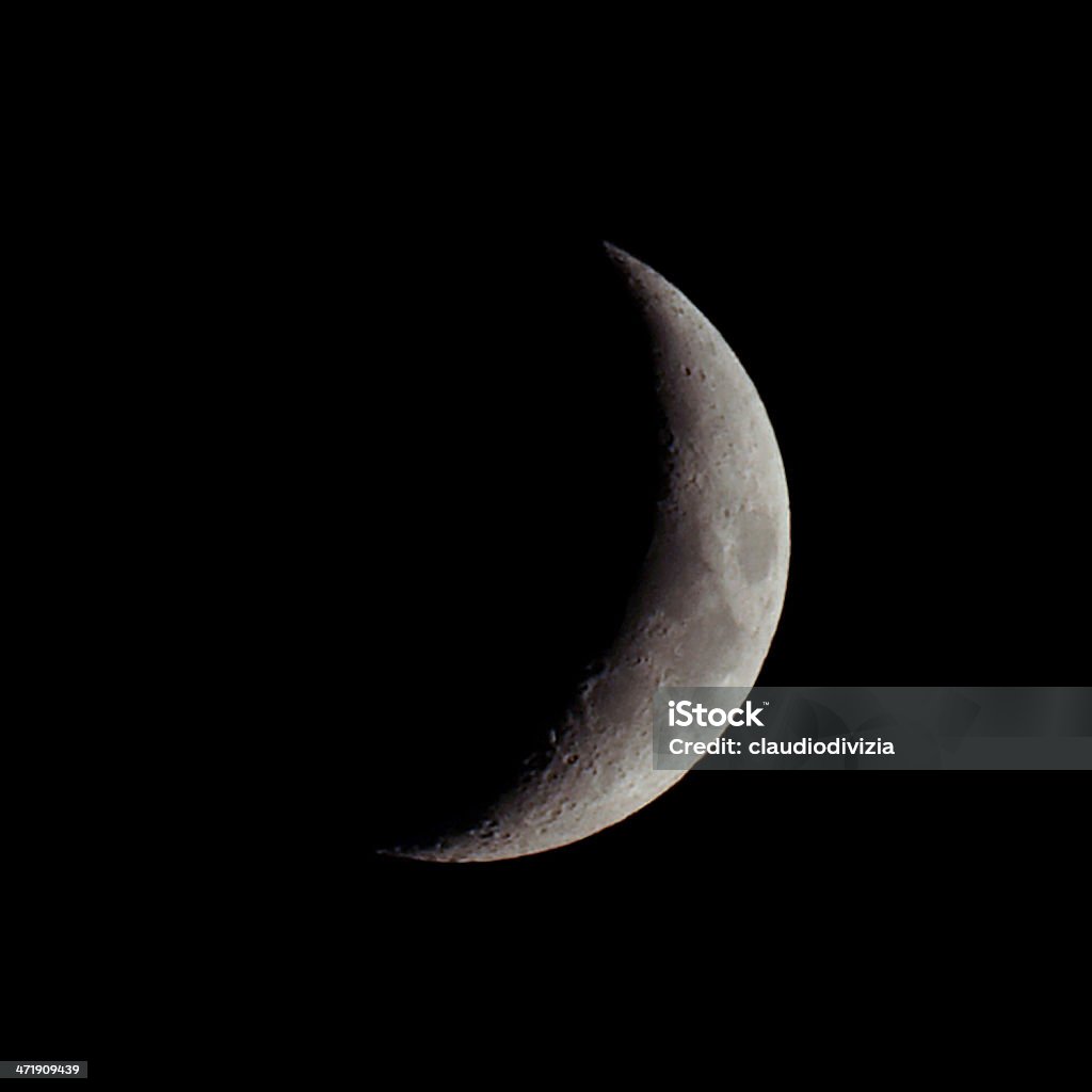 Bulan Sabit Foto Stok - Unduh Gambar Sekarang - Astronomi, Bulan