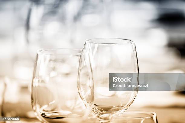 Elegant Table Set Stock Photo - Download Image Now - 2015, Arranging, Banquet