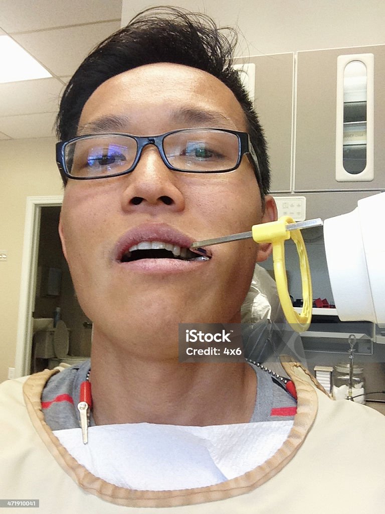 アジアの歯科医雄 - 1人のロイヤリティフリーストックフォト