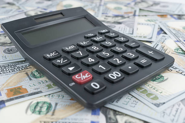 istock Money and calculator 471910420