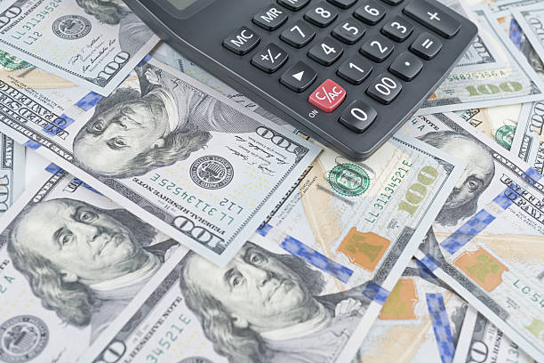 istock Money and calculator 471910686