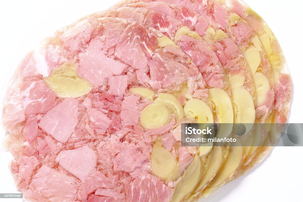 Presunto em aspic - Royalty-free Brawn Foto de stock