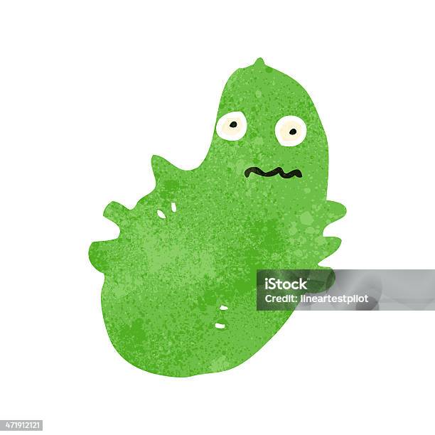 Retro Cartoon Germ Stock Illustration - Download Image Now - Amoeba, Bacterium, Bizarre