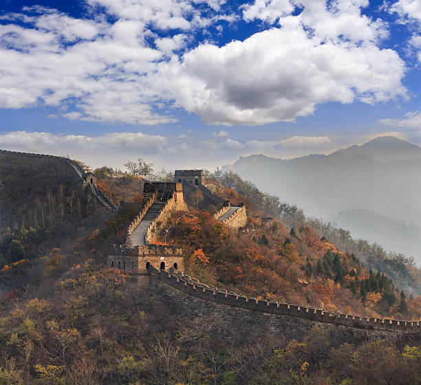 istock China Great Wall tele towers 471912362