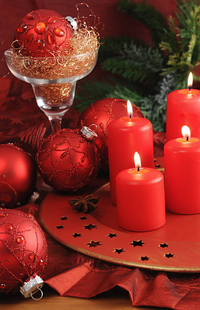 istock four advent candles burning Xmas 471914677