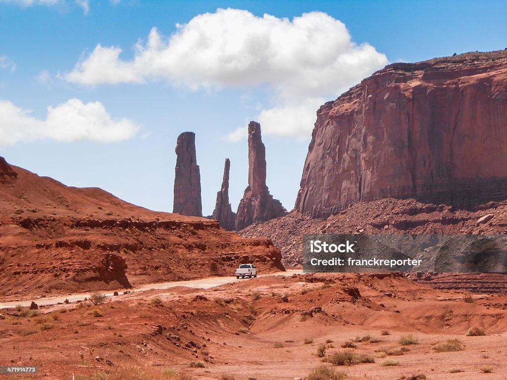 Monument valley formação rochosa - Foto de stock de América do Norte royalty-free