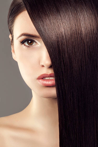 istock Beautiful woman with luxury hairs 471915367