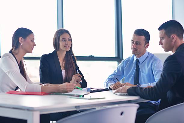 istock business people in a meeting at office 471916089