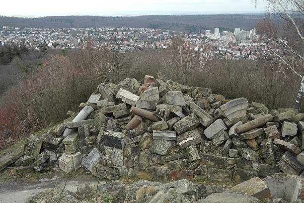View from the war memorial Birkenkopf in Stuttgart