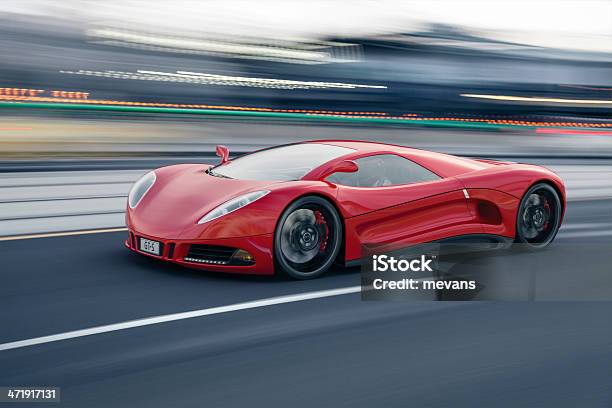 Fast Auto Sportiva - Fotografie stock e altre immagini di Automobile - Automobile, Automobile da corsa, Automobile di lusso