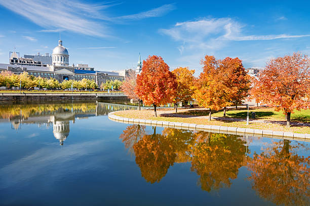 istock Montreal Bonsecours Market Autumn Reflections 471917449