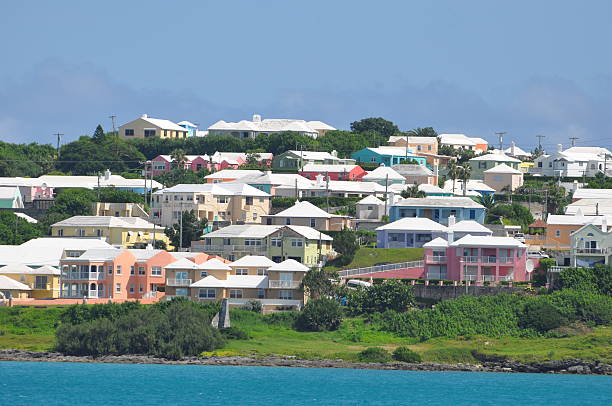 istock Colorful Houses in Bermuda 471918062