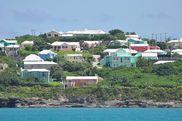 istock Colorful Houses in Bermuda 471918070