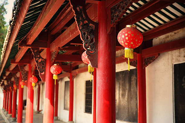 istock Ornate Narrow Passage in Forbidden City, Beijing 471918269