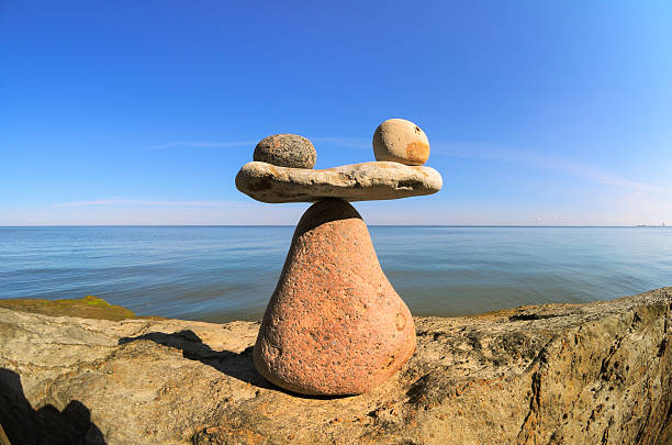 istock Stones in balance on the boulder 471918396