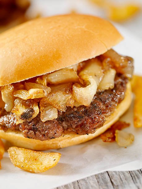 istock Traditional Homestyle Burger 471918473