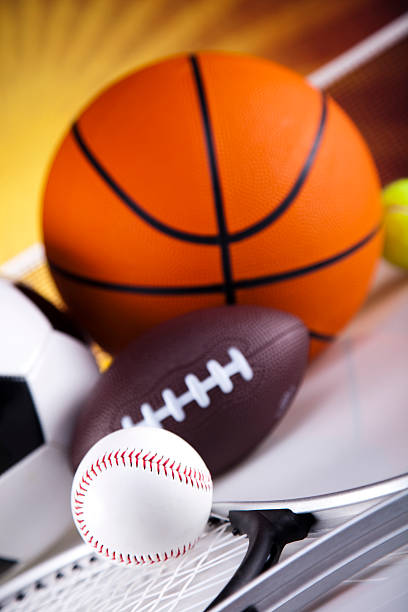 istock Group of sports equipment 471919075