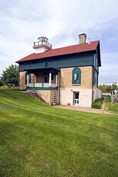 istock Lighthouse in Michigan City 471919997
