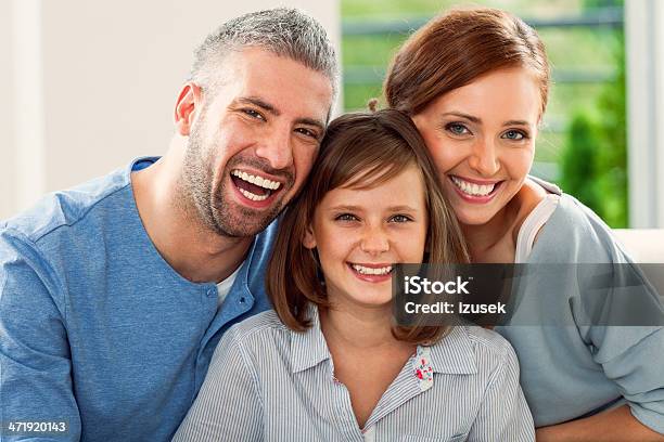 Happy Family Stock Photo - Download Image Now - Family, Smiling, Dental Health
