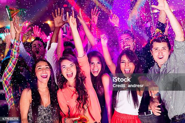 Group Of People Partying Stock Photo - Download Image Now - Dancing, Latin American and Hispanic Ethnicity, Nightclub