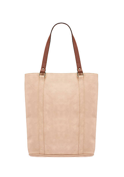 istock Woman creamy leather bag 471921880