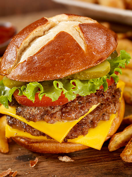 istock The Pretzel Burger 471924299