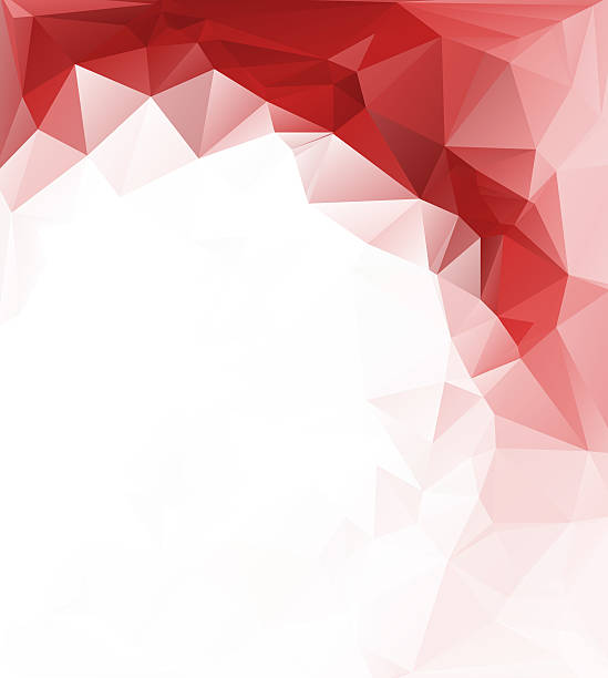 istock Red Polygonal Mosaic Background,  Creative Art  Business Design Templates 471924998